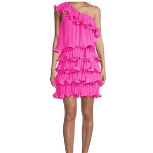 Milly Dress, Hot Pink, Size 6